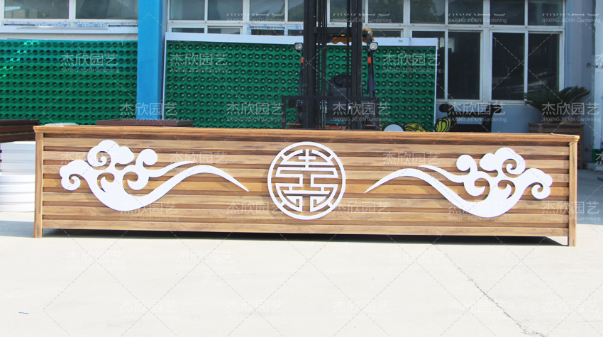 铝合金花箱为什么要使用木纹？