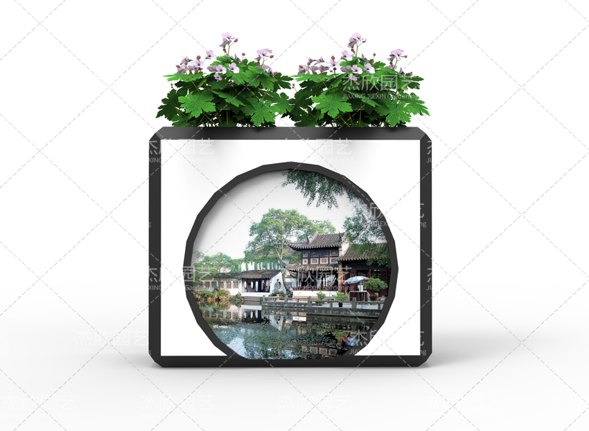 古镇花箱布置，怎么做？