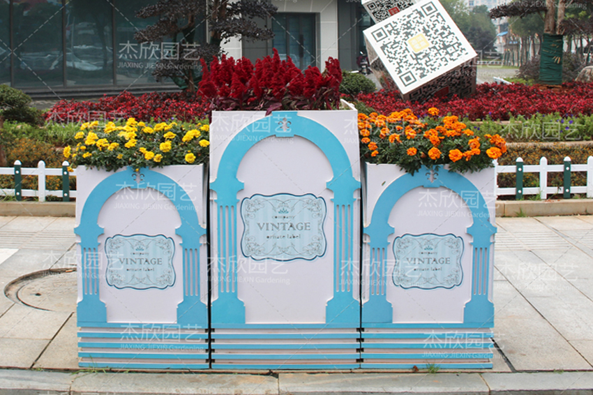 组合花箱在户外使用得多吗？