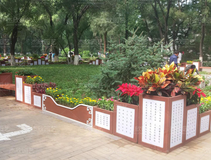 PVC高低花箱造型美观吗？