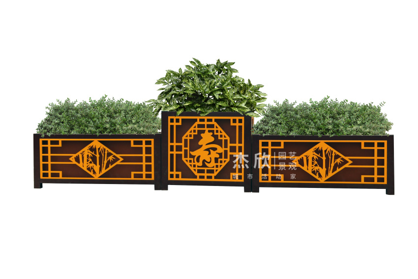 组合花箱有哪些风格？