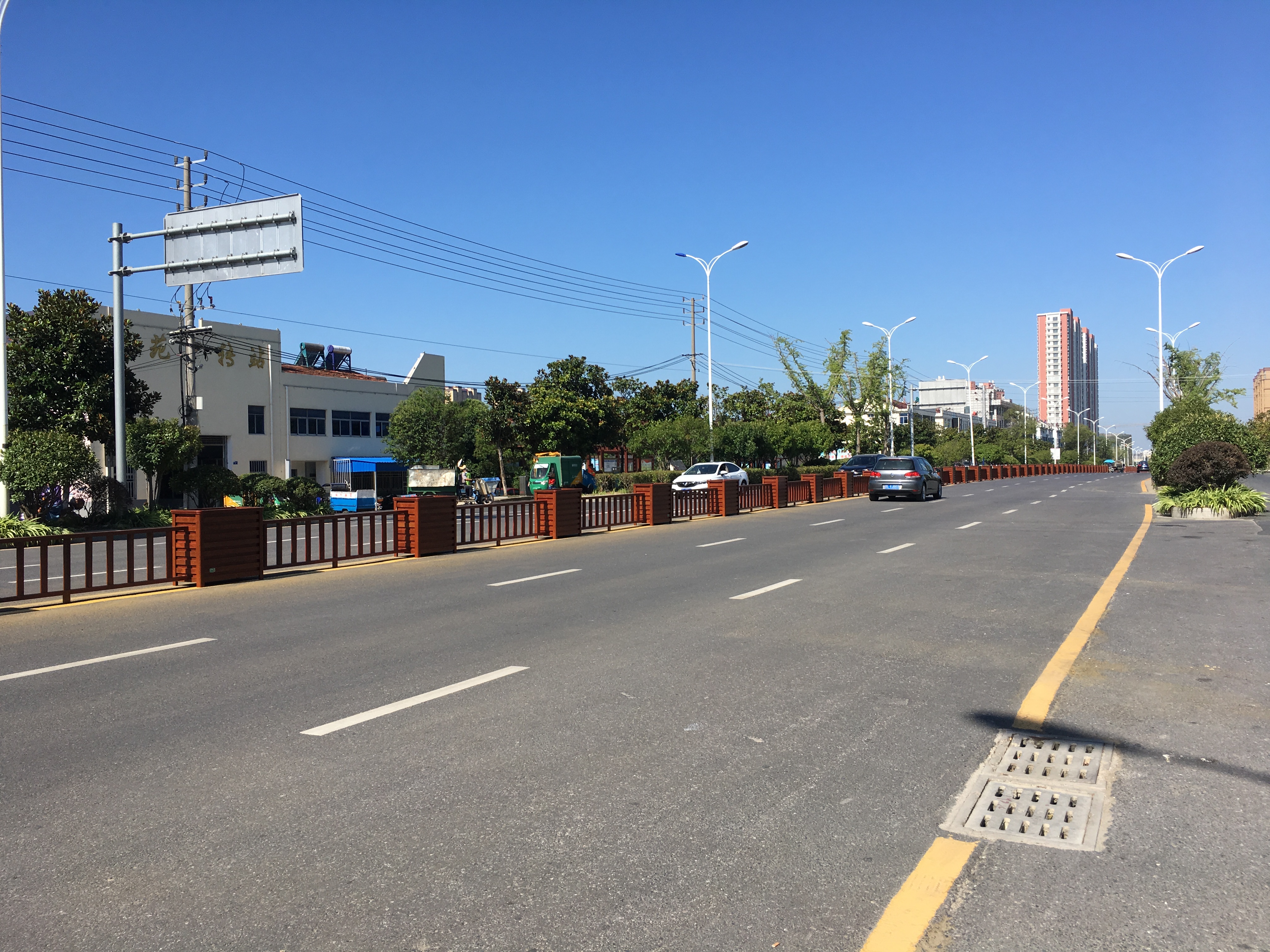 花箱道路护栏有哪些场景效果？